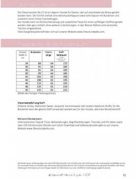 Papierschnittmuster - Hoodie No. 25 - Damen- Lillesol & Pelle